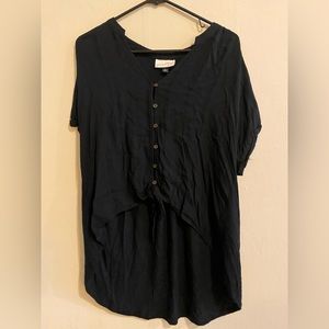 Black universal thread co button down.